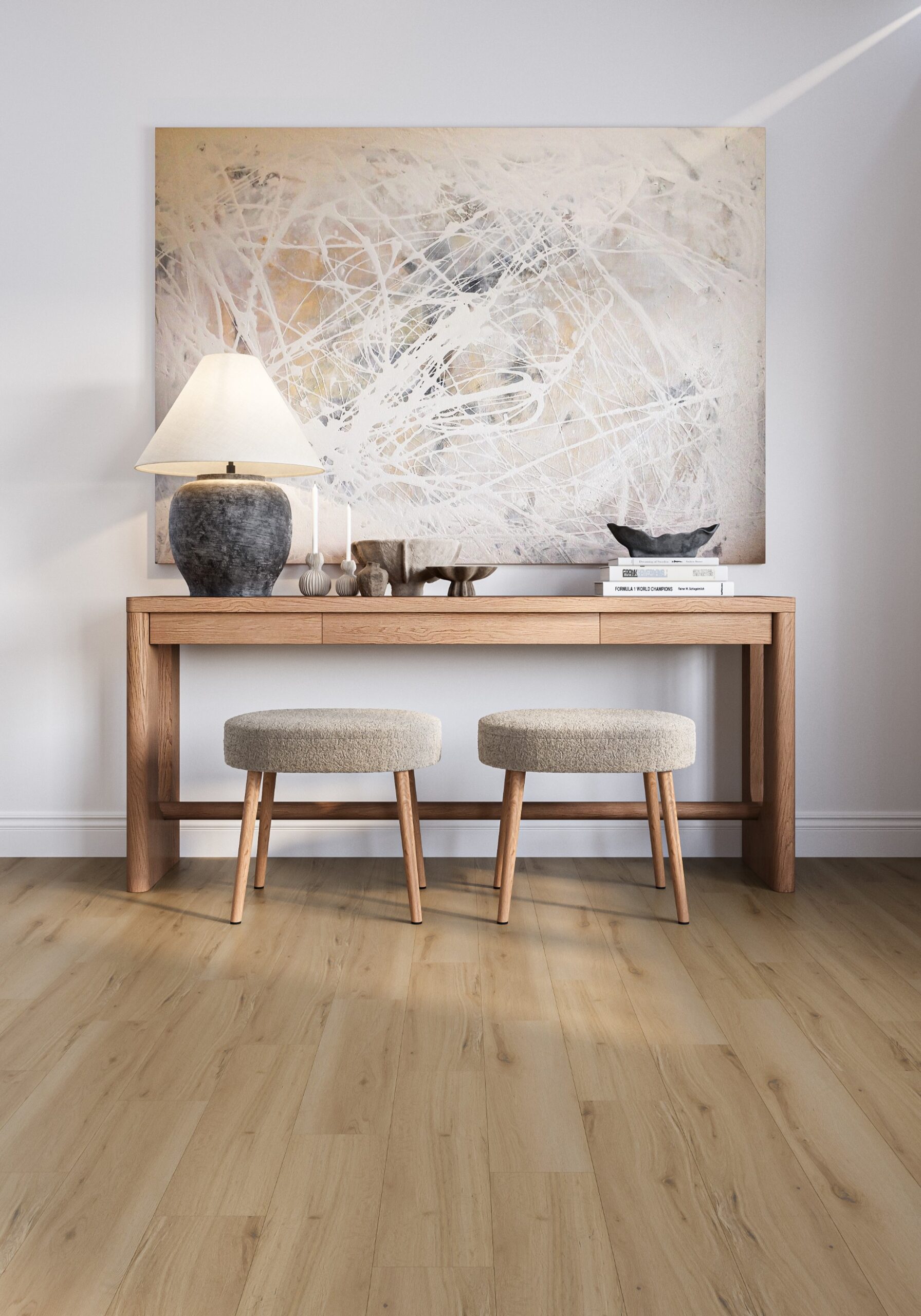 InStride Surfaces ProStride Imola Ash modern room scene